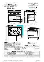 Предварительный просмотр 2 страницы Ambassade CE 1051 E General Manual