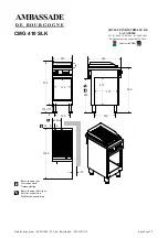 Preview for 2 page of Ambassade CMG 410 SLK General Manual