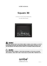 Предварительный просмотр 1 страницы ambe Square 30 User Manual