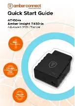 amber connect Amber Insight T450-Ia Quick Start Manual предпросмотр