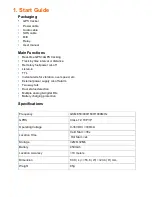 Preview for 2 page of amber connect Amber Power C210 User Manual