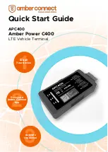 amber connect Amber Power C400 Quick Start Manual предпросмотр