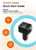 Предварительный просмотр 1 страницы amber connect Instant C200 Quick Start Manual