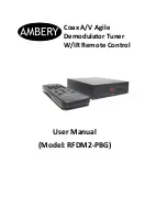 Ambery RFDM2?PBG User Manual предпросмотр