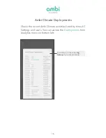 Предварительный просмотр 17 страницы Ambi Climate comfort User Manual