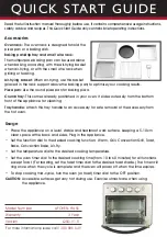 Preview for 2 page of Ambiano AFOVEN-YULSS Quick Start Manual