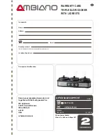 Предварительный просмотр 31 страницы Ambiano ATSC25SS User Manual