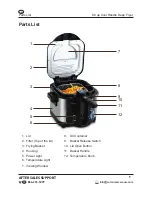 Preview for 9 page of Ambiano FREIDORA CON MANGO FRIO
DE 8 TAZAS User Manual