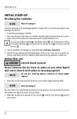 Предварительный просмотр 8 страницы Ambiano GT-AF-02-US User Manual