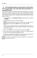 Предварительный просмотр 10 страницы Ambiano GT-AF-02-US User Manual