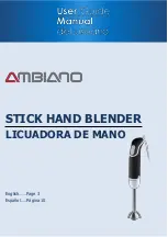 Ambiano HB2033-B3 User Manual предпросмотр