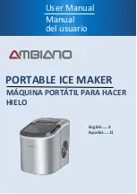 Preview for 1 page of Ambiano HIELO User Manual