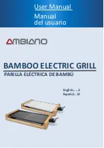 Preview for 1 page of Ambiano HY-6318 User Manual