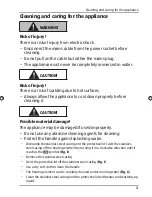 Preview for 21 page of Ambiano md17656 User Manual