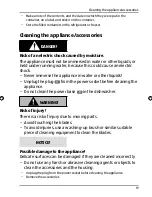 Предварительный просмотр 19 страницы Ambiano md17852 User Manual