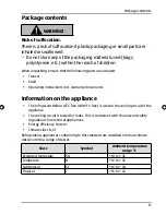 Preview for 17 page of Ambiano md37277 User Manual