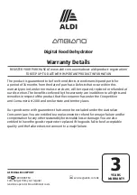 Preview for 21 page of Ambiano XJ-14709C0 User Manual