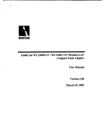 AmbiCom WL1100B-CF User Manual preview