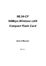 AmbiCom WL54-CF User Manual предпросмотр