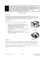 Preview for 2 page of Ambient Technologies RCB Installation And Operating Instructions