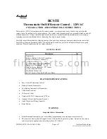 Preview for 1 page of Ambient Technologies RCSTE Installation And Operating Instructions Manual