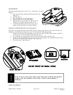 Preview for 3 page of Ambient Technologies TOUCH LIGHT Installation And Operating Instructions