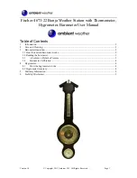 Ambient Weather Fischer 4673-22 User Manual preview