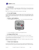 Предварительный просмотр 2 страницы Ambient Weather TIDECLOCK-23 User Manual