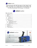 Ambient Weather WR-088 User Manual preview