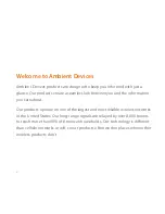 Preview for 4 page of Ambient 5-Day User Manual