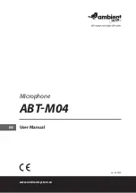 Preview for 1 page of Ambient ABT-M04 User Manual