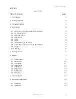 Preview for 2 page of Ambient ACC 501 User Manual