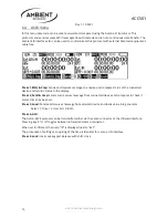 Preview for 13 page of Ambient ACC 501 User Manual