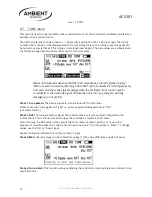 Preview for 15 page of Ambient ACC 501 User Manual