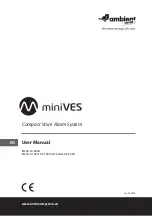 Preview for 1 page of Ambient miniVES 2001L User Manual