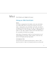 Preview for 9 page of Ambient Mist User Manual