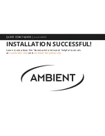 Preview for 20 page of Ambient NanoLockit Quick Start Up Manual