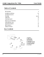 Preview for 2 page of Ambir ImageScan Pro 940u User Manual