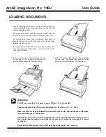 Preview for 5 page of Ambir ImageScan Pro 940u User Manual