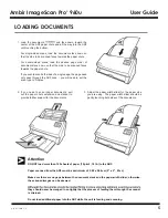 Preview for 5 page of Ambir ImageScan Pro 960u User Manual