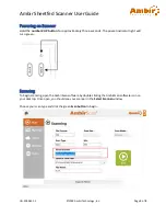 Preview for 3 page of Ambir MobileScan Pro 500i User Manual