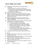 Preview for 4 page of Ambir nScan 700gt User Manual