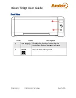 Preview for 7 page of Ambir nScan 700gt User Manual