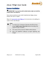 Preview for 11 page of Ambir nScan 700gt User Manual