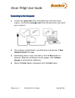 Предварительный просмотр 14 страницы Ambir nScan 700gt User Manual