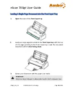 Предварительный просмотр 19 страницы Ambir nScan 700gt User Manual