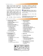 Preview for 2 page of Ambirad Vision VSXUS 90 Installation And Servicing Manual