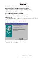 Предварительный просмотр 8 страницы Ambit T60H424 User Manual