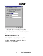 Предварительный просмотр 22 страницы Ambit T60H424 User Manual