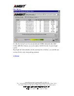 Предварительный просмотр 21 страницы Ambit T60H677 User Manual